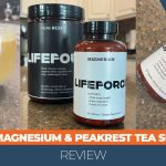 My LifeForce Magnesium & PeakRest Tea Supplement Review for 2024
