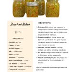 Zucchini Relish