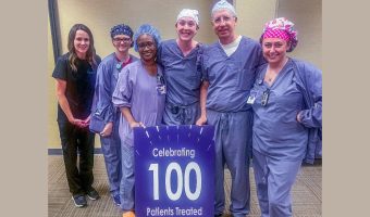 ECU Health Otolaryngologist Completes 100th Inspire Procedure