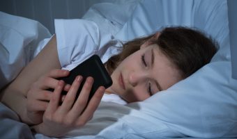 Nighttime Phone Use Linked to Less Sleep and More Stress, Especially in Cyberbullied Children